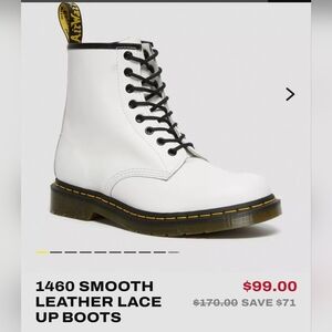 Dr. Marten leather lace up boot